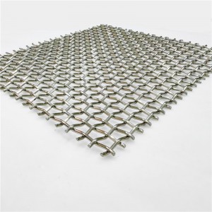 Crimped SS 304 316 Wire Mesh Fine Metal Mesh Screen Powder Coated Wire Mesh
