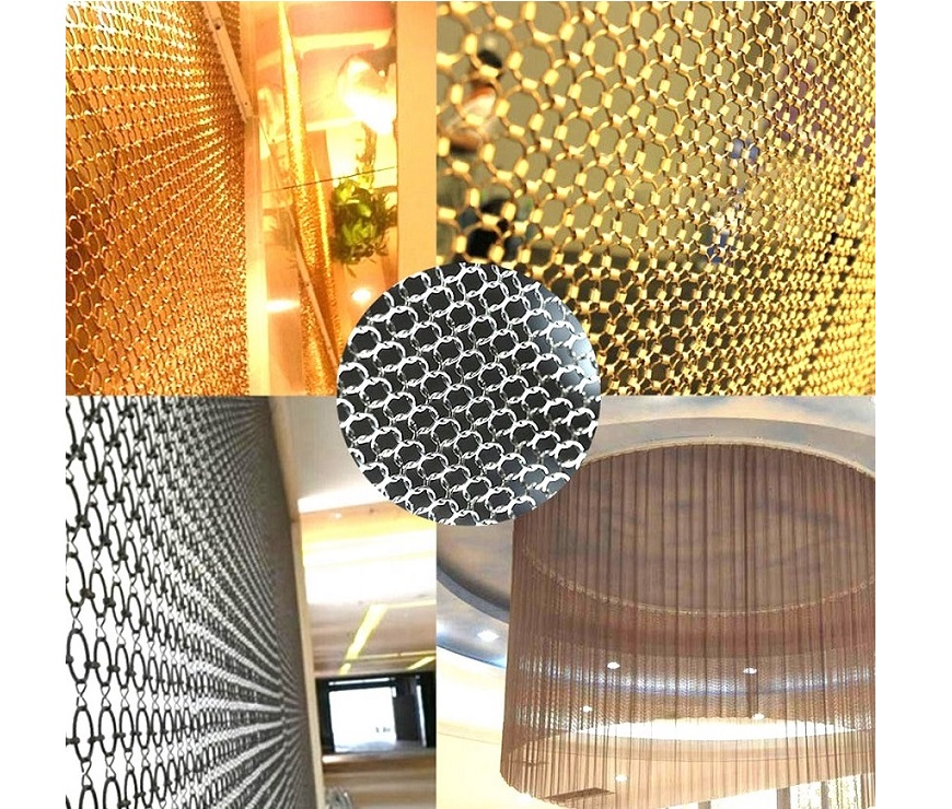 Decorative Ring Mesh Drapery, Ring Mesh Curtain 7