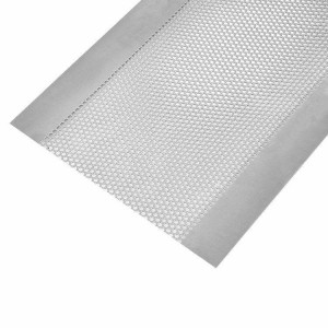 Hoja de metal microperforada Hoja de pantalla de metal perforada galvanizada de 0,1 mm
