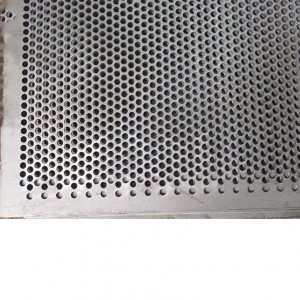 варақи металлии микро perforated 0.1mm галванӣ варақи экрани металлӣ perforated