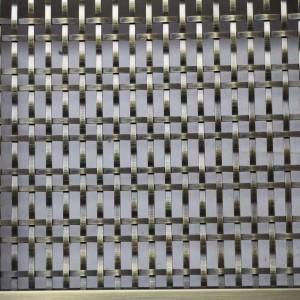 Stainless Steel Woven Wire Mesh Screen Product Chainmail Ring Curtains Metal