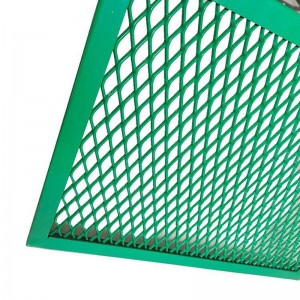 Silver Leaf Guard Expanded Steel Mesh for Bbq Diamond Hole with Raised Factory Professional High Quality