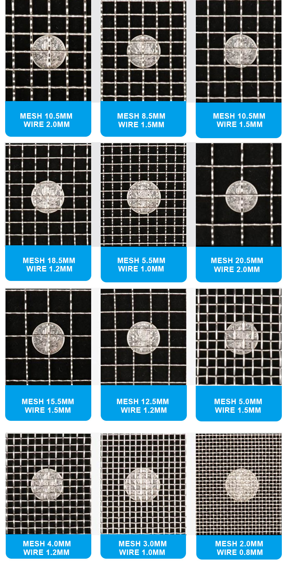 big holeCrimped wire mesh-application3