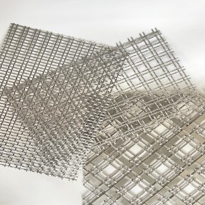 Architectural Woven Wire Mesh Stainless Steel Mesh Na May Visual Coordination