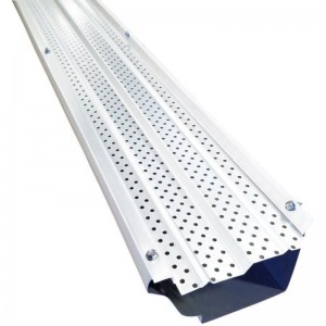 Leaf Guard Leaf Guard Gutters Ladder Gutter Protector Perforated Metal Sheet Aluminum Perforated