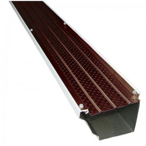 Leaf Guard Leaf Guard Gutters Ladder Gutter Protector Perforated ແຜ່ນໂລຫະອາລູມິນຽມ perforated