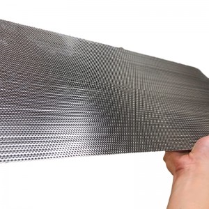 Mida del forat rodó 0,2 mm Metall perforat Malla d'alumini personalitzada d'acer inoxidable més venuda