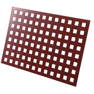 perforerad metall för filter expanderade cylindrar fyrkantig mesh skärm Stansning Runda hål Aluminium