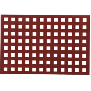 فلز سوراخ شده برای سیلندرهای منبسط شده فیلتر صفحه مش مربعی پانچ سوراخ آلومینیومی گرد